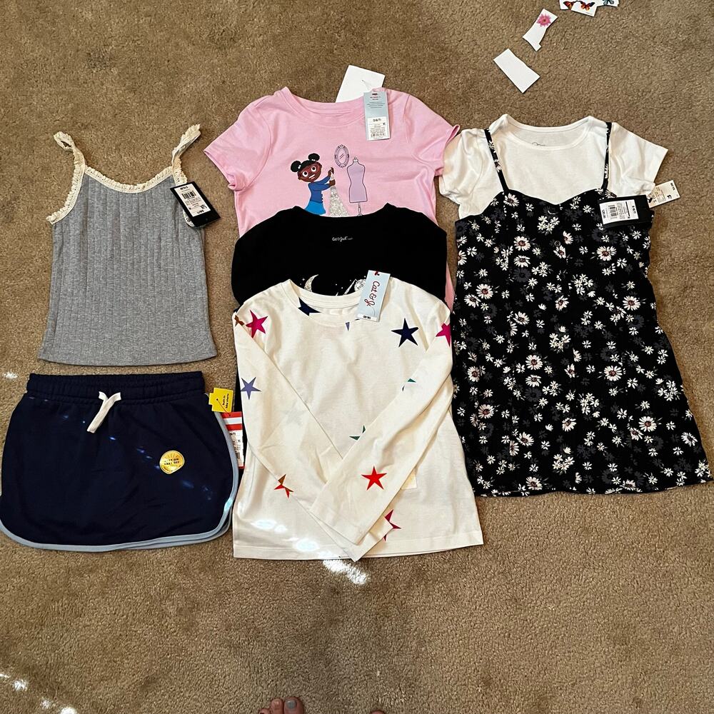 Girls Clothes Bundle Size 6/7 All New-Gift Idea